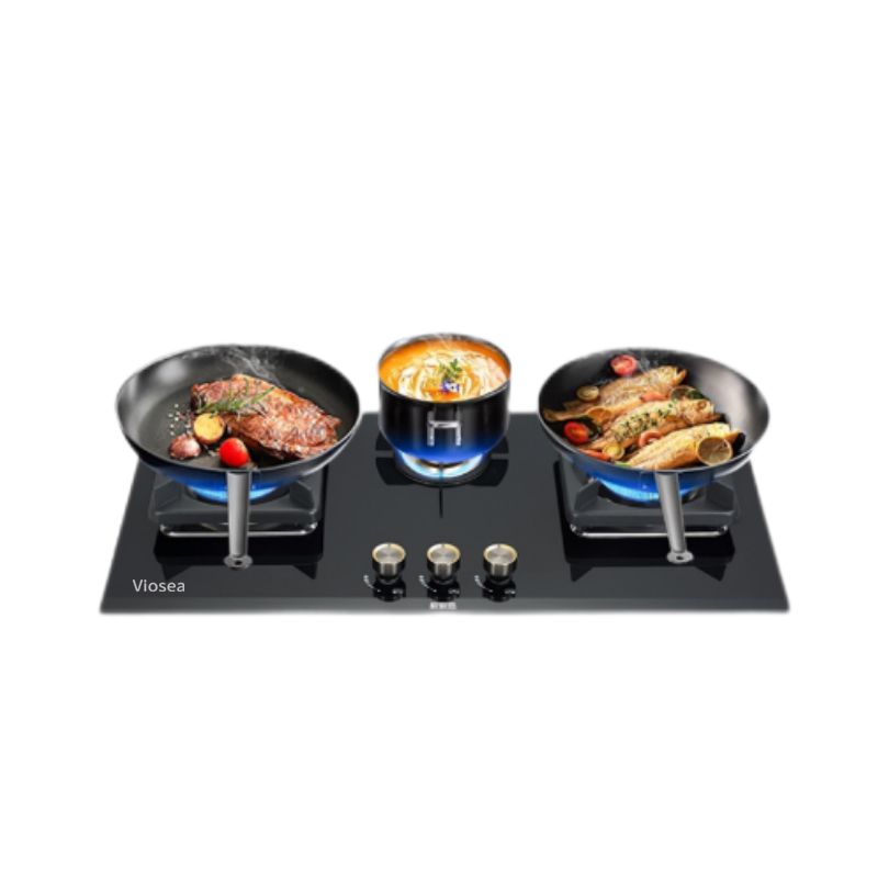 3 Burner Multifunctional Anti Dry Burn Gas Stove