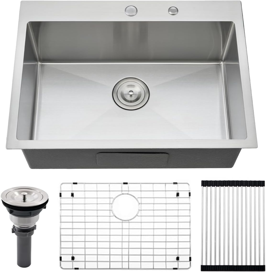 26×19 Inch Topmount Sink