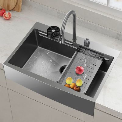 33×21 Inch Multifunction Kitchen Sink3