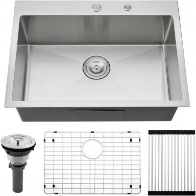 26×19 Inch Topmount Sink