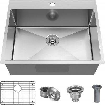 25×18 Inch Topmount Sink